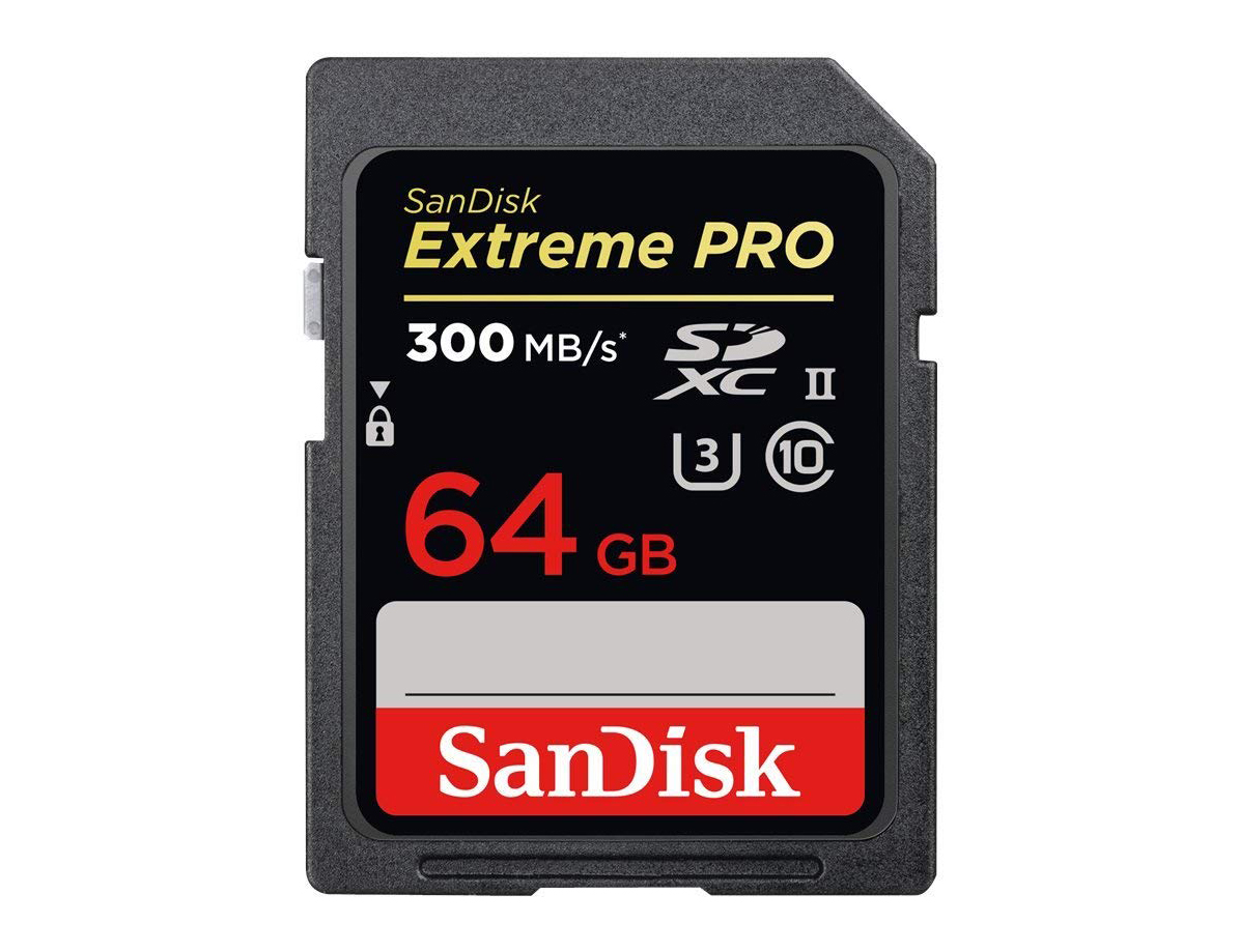 SanDisk 64 GB (300 MB/s)
